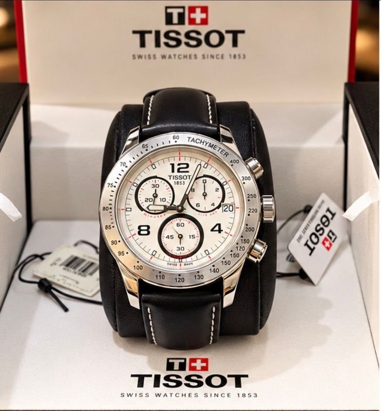 Reloj Tissot 1853 V8 Chronograph T039.417 - Cronógrafo Suizo de Lujo
