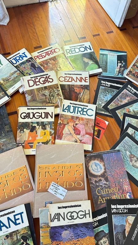 Colección de libros y láminas de pintores Renacentistas - imagen 7