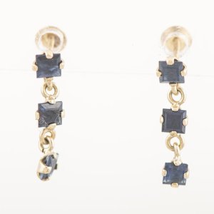 Lote siguiente: Pendientes Oro 18k con Zafiros Carré 55p