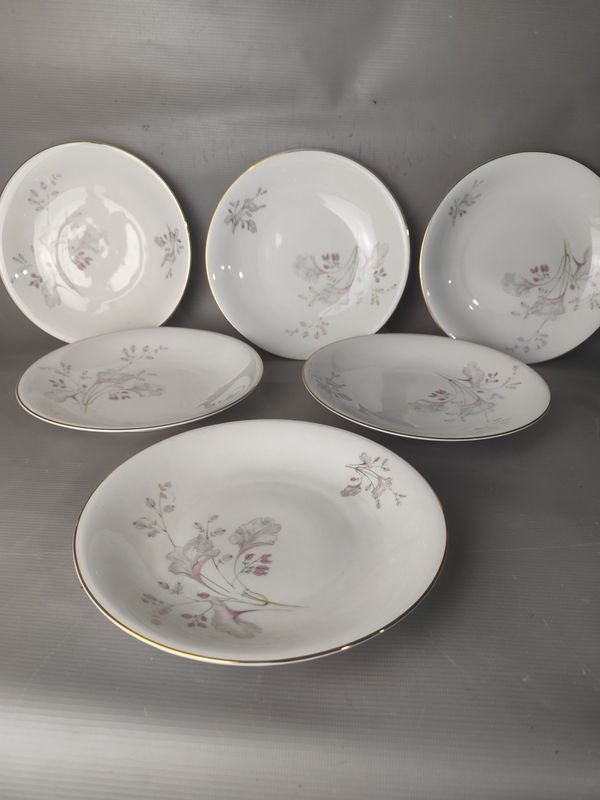 Juego de 6 Platos Hondos de Porcelana Edelstein Bavaria - imagen 1