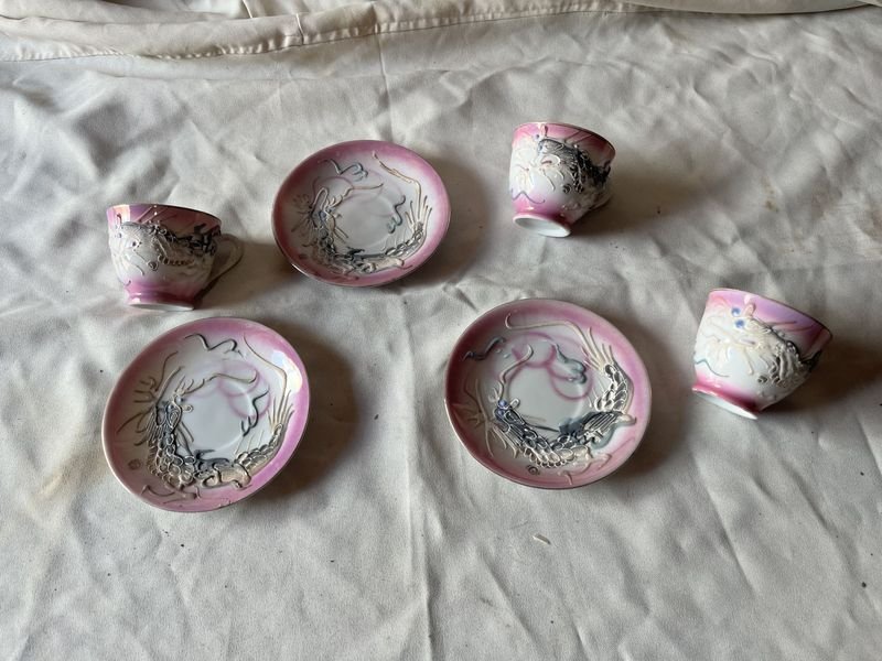 Tazas Japonesas con Vasos - Diseños Coloridos y Estilo Japonés - imagen 3