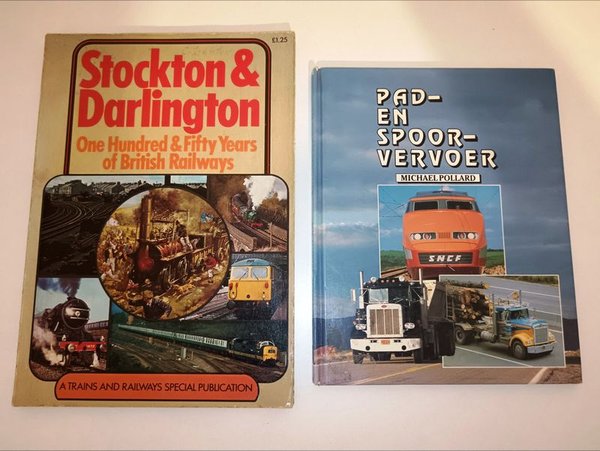 Libros sobre trenes en inglés, diferentes años y fotografías - imagen 4