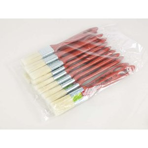 Lote anterior: Set de 12 Pinceles de Cerda Blanca con Mango Rojo