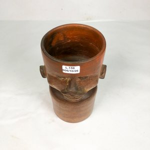 Florero de Cerámica con Rostro Humano, 20 cm - imagen 3