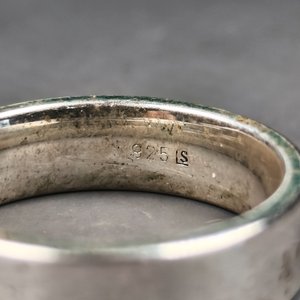 Anillo de Plata 925 Liso Talla 11 - imagen 3