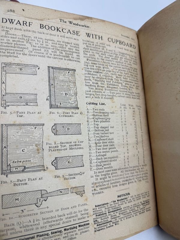 Libro técnico sobre carpintería: The Woodworker, enero–diciembre de 1915 - imagen 7