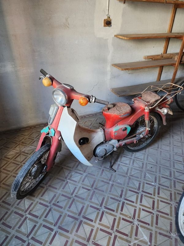 Moto Honda 70 de Pollera con Papeles