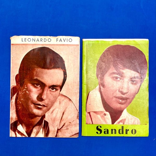 Revistas y Cancioneros Vintage de Sandro y Leonardo Favio (1960s-1970s) - imagen 1