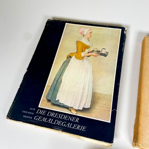 Tres Libros Antiguos: Larousse Gastronomique y Catálogo de Galería de Dresde - imagen 4