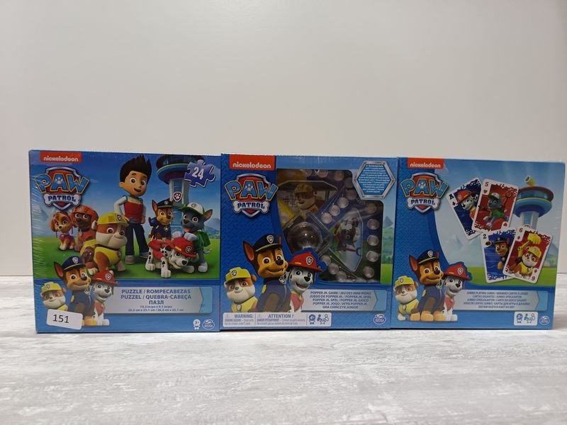 Lote siguiente: Juegos de mesa Paw Patrol para niños