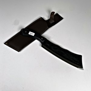 Cuchillo de Acero con Vaina y Grabado de Dragón - imagen 2