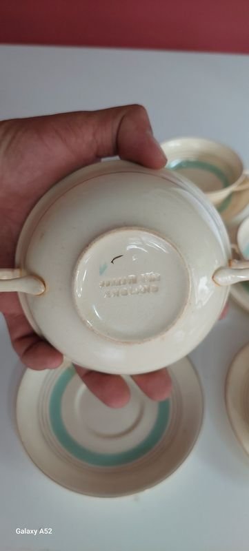 Tazas con platillo de porcelana - imagen 5