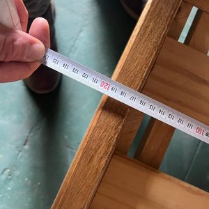 Cama de Plaza y Media de Madera con Elástico - imagen 1