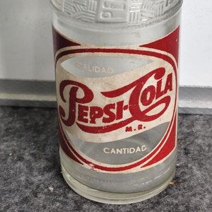 Botella Antigua Pepsi-Cola "Bidú" - Industria Uruguaya - imagen 2