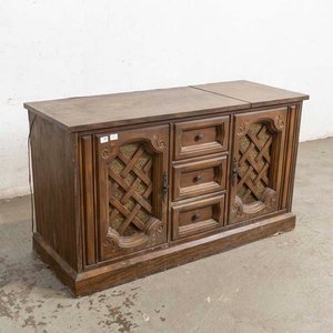 Tocadiscos Zenith con Mueble de Madera y Detalles - imagen 1