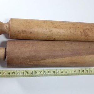 Par de Rodillos de Amasar de Madera Dura - imagen 2