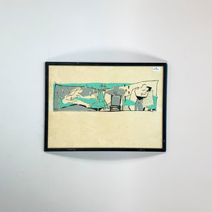 Lote anterior: Cuadro Tinta "Personajes" Estilo Años 70 - Marco Incluido