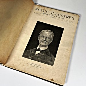 Libro Antiguo "Revue Illustrée du Rio de la Plata" Edición de Enero 1908 - imagen 3