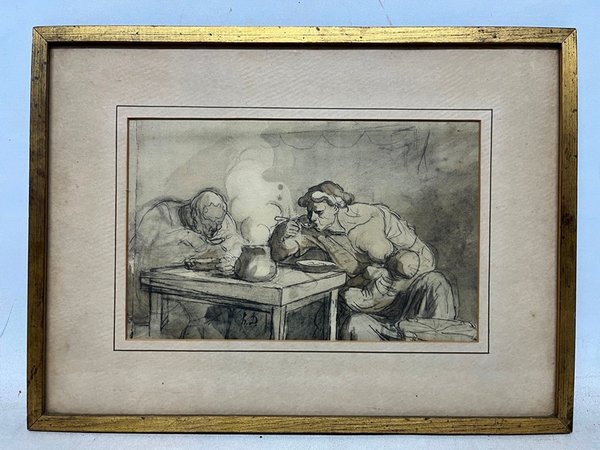 Lote siguiente: Grabado de Honore Daumier "La Sopa"
