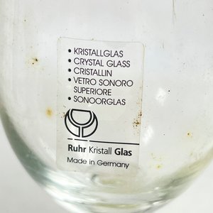 Set de 7 Copas Hialinas "Cordial Flute" Ruhr Kristall Glas - imagen 4