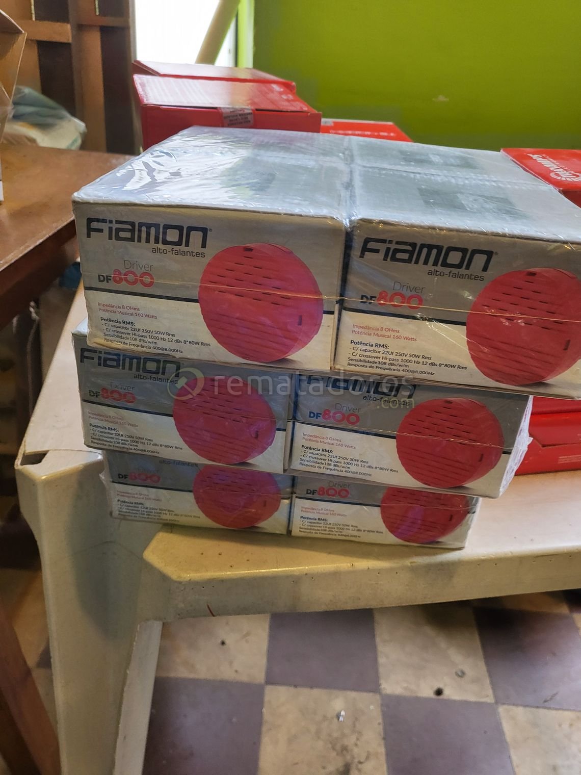 Drivers Fiamon DF800 y Amplificador Taramps