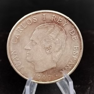 Moneda de Plata Española 2000 Pesetas Don Quijote 1997 - imagen 5