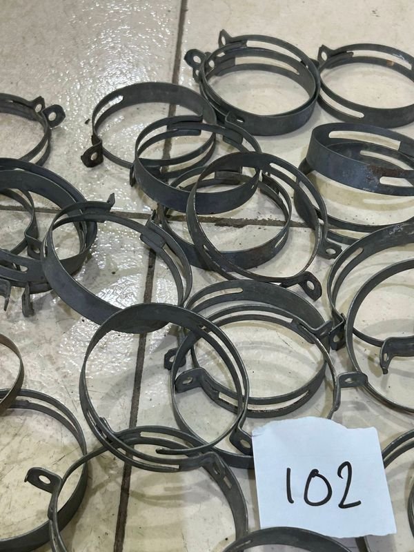 Lote de Abrazaderas de Cremallera Metálicas Variadas