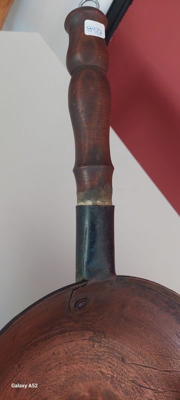 Sarten de cobre en excelente condición - imagen 5