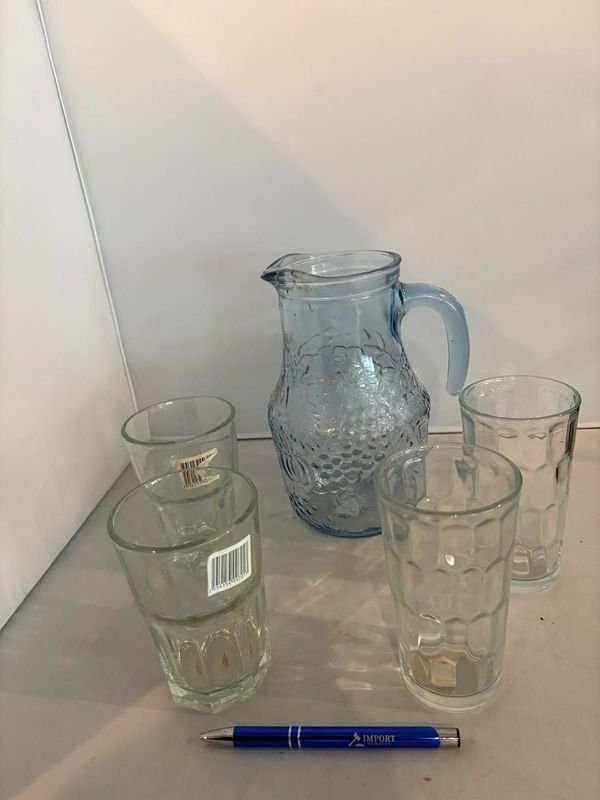 Lote anterior: Jarras y vasos de vidrio