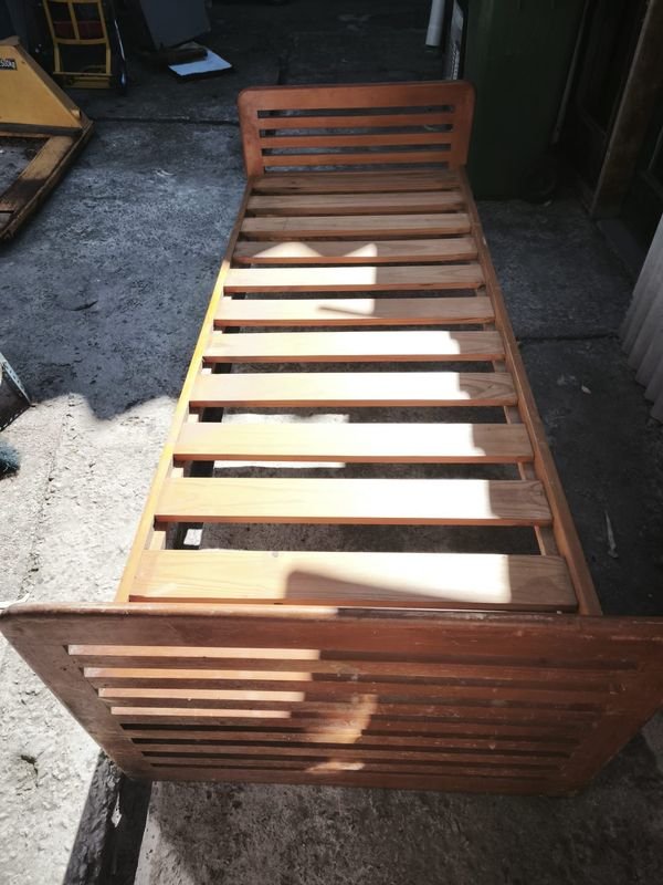 Cama Marinarina Usada con Madera y Metal - imagen 6