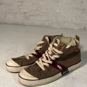 Botas de Lona Polo Ralph Lauren Talle 9 1/2 Marrones - imagen 2