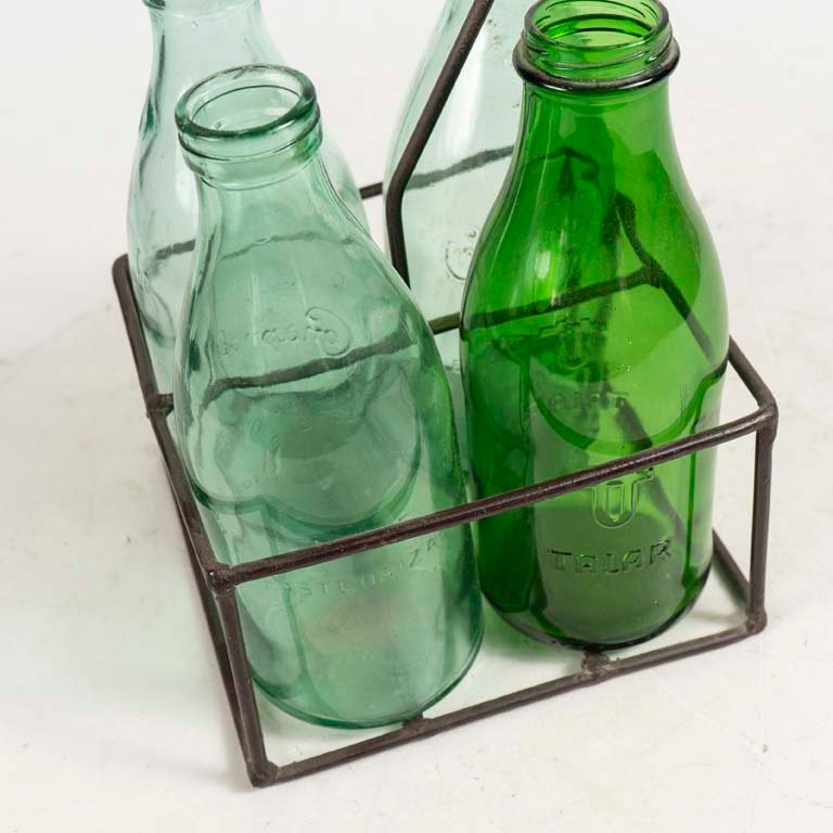 Canasto con botellas de leche Conaprole - imagen 2
