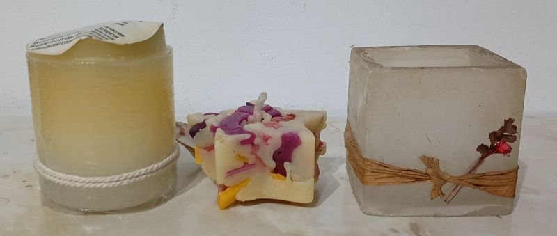 Lote anterior: Velitas decorativas con formas únicas