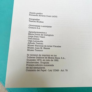 Libro "La Influencia Española en las Artes Visuales del Uruguay" - Carbajal y Moreno Tonelli - imagen 6