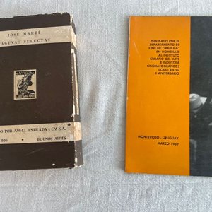 Libro "Páginas Selectas" de José Martí y "Cine Cubano" - imagen 2