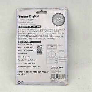 Tester Digital Kendo DM830B con Manual y Accesorios - imagen 3