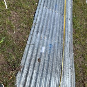 Lote siguiente: Lote de 5 Chapas Metálicas Onduladas para Techo