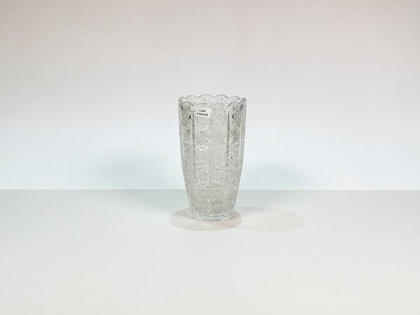 Lote anterior: Vaso de cristal tallado decoración estrellas