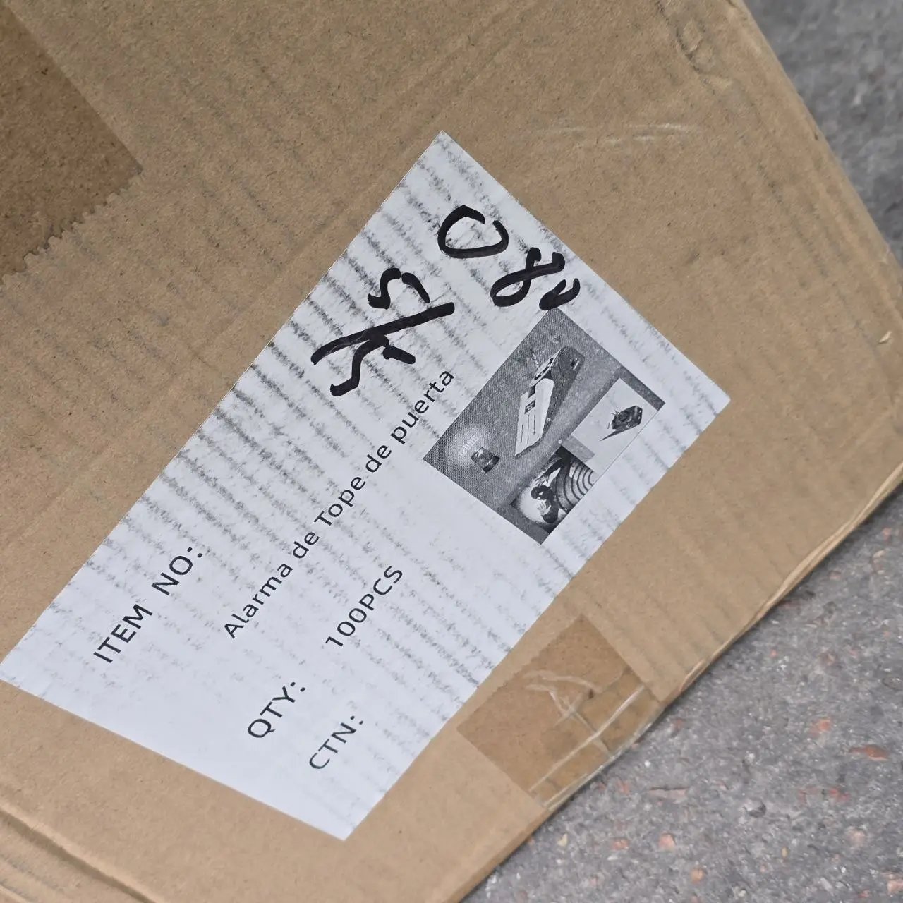 Alarmas de Puerta en Caja con 100 Unidades - imagen 2