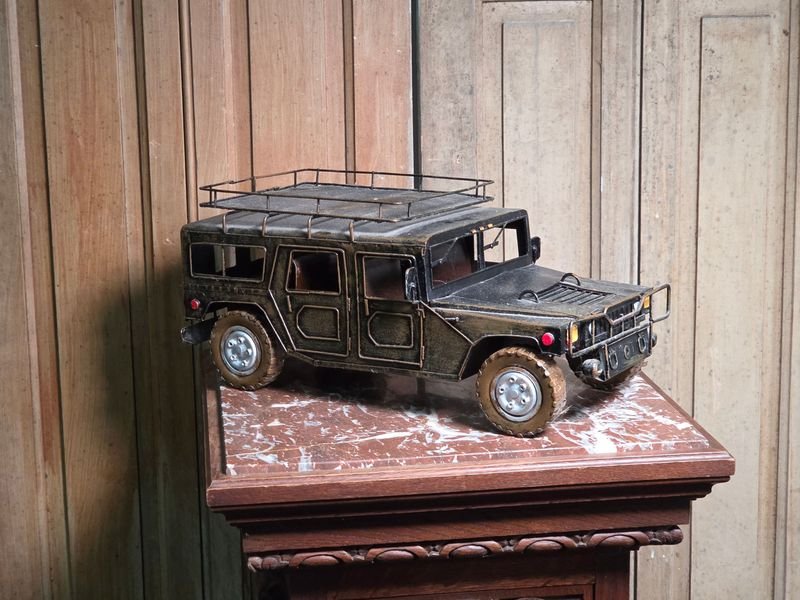 Réplica Jeep Guerrero de Chapa con Portaequipaje
