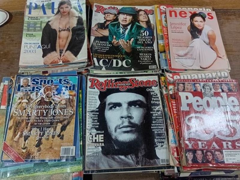 Lote de Revistas Varias: Rolling Stone, People, Paula y Más