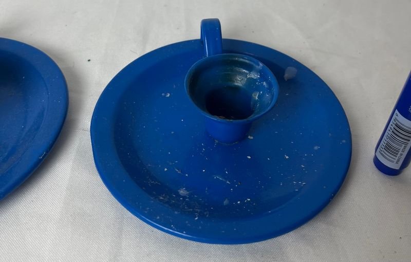 Palmatorias - Artículos de Plástico Azul - imagen 2