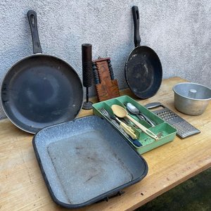Lote de Sartenes, Fuentes y Utensilios de Cocina - imagen 2