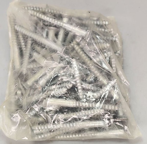 Lote de 60 Tornillos Frazados 5mm x 62mm - imagen 1