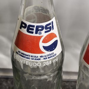 3 Botellas de Vidrio Pepsi-Cola Antiguas Coleccionables - imagen 3