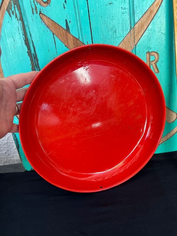 Antigua Pastilla de Coca Cola litografiada chapa Roja - Colección de Iconos - imagen 5