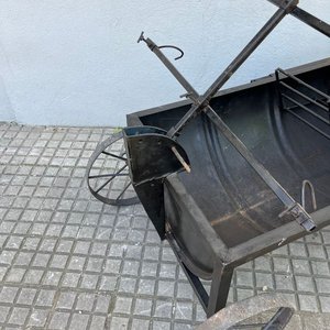 Parrillero Carro con Quemador y Cruz Regulable - imagen 7