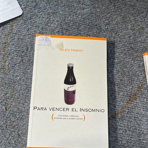 Libro "Para Vencer el Insomnio" de Glen Hardy, Edición 2001 - imagen 1