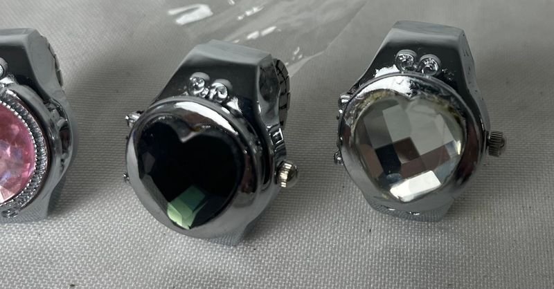 Anillos de plata con piedras coloridas - imagen 5