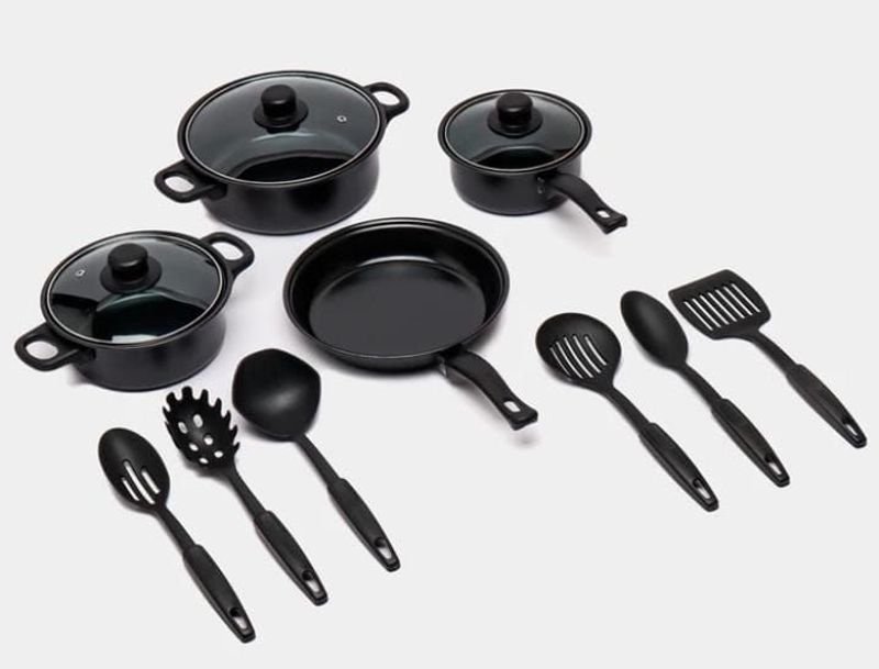 Lote siguiente: Bateria de cocina con 13 piezas